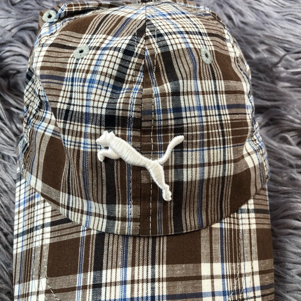 Puma checked Cap RARELY USED!🔥🔥🔥🔥 - Picture 2 of 5